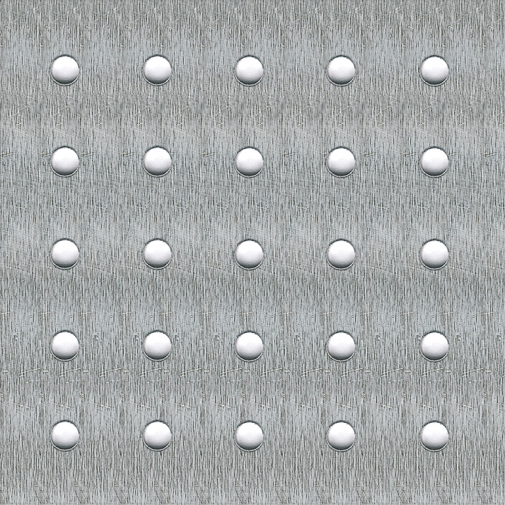 tole perfor&eacute;e acier noir